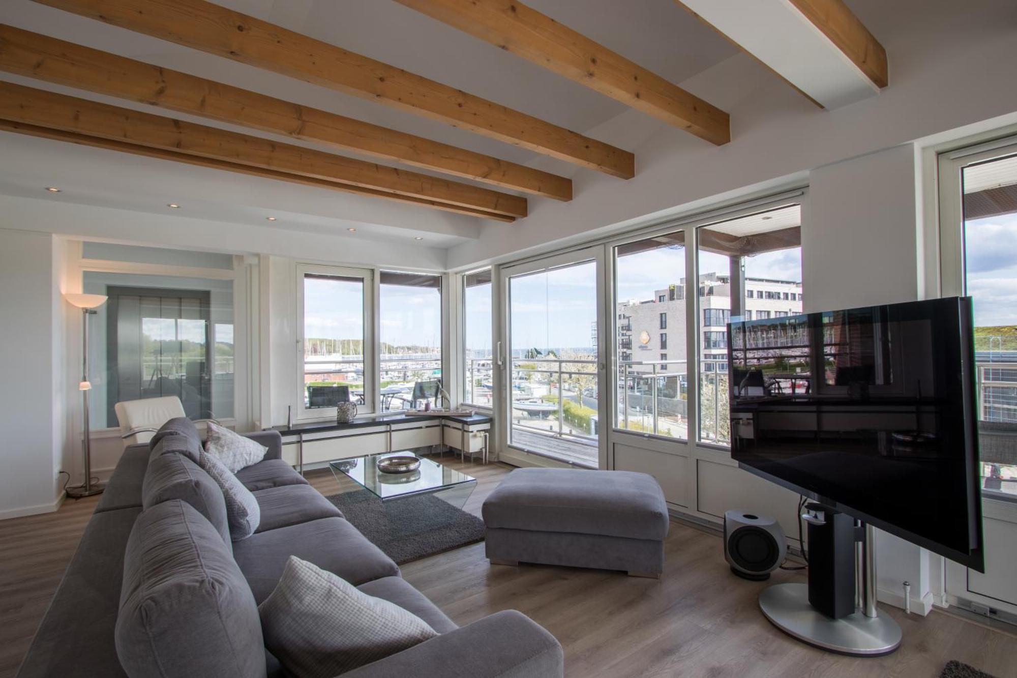 Ancora Marina Haus 2 Penthouse Lägenhet Neustadt in Holstein Exteriör bild