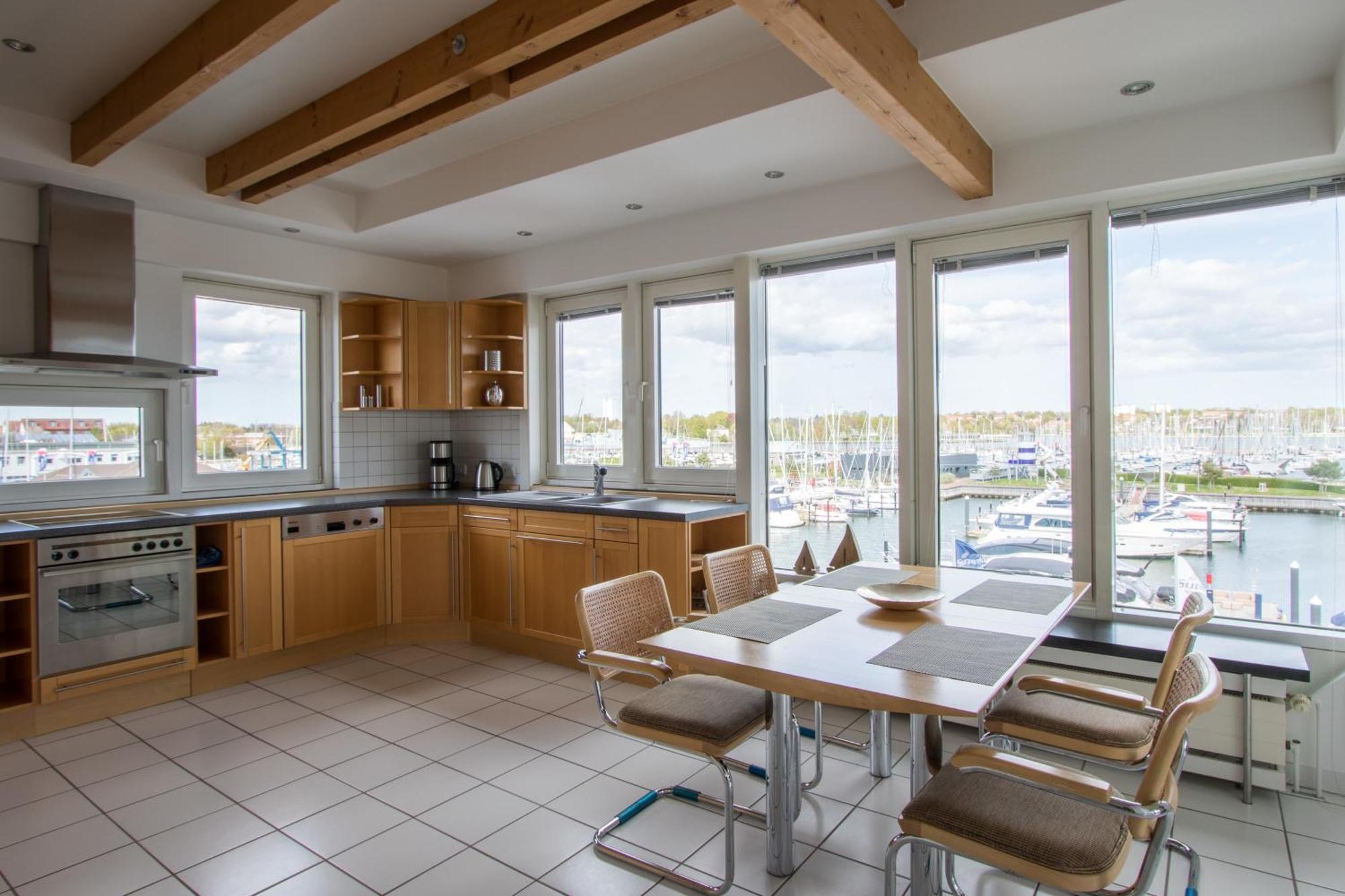 Ancora Marina Haus 2 Penthouse Lägenhet Neustadt in Holstein Exteriör bild